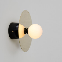 Disc and sphere Wall light
